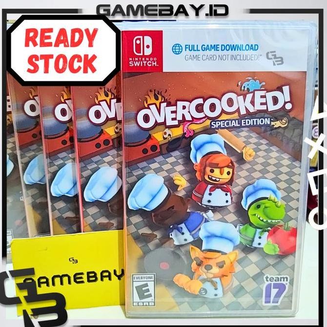 Promo Nintendo Switch Overcooked Special Edition / Overcooked 1
