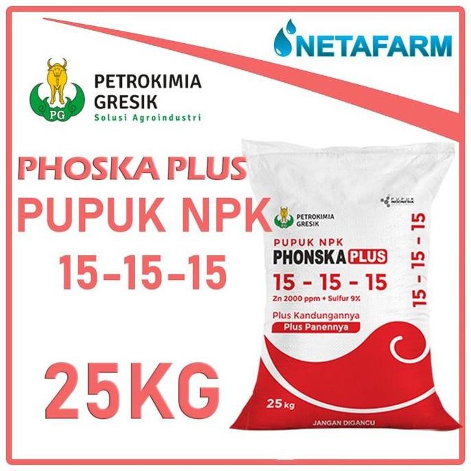 

Terlaris Pupuk Npk Phonska Plus 15-15-15 Petrokimia 25Kg - 1 Sak