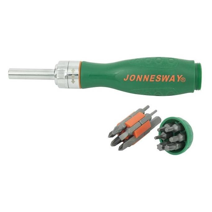 Diskon Jonnesway 19 Pcs Flexible Ratchet Driver Bit Socket Set - Dr0219S