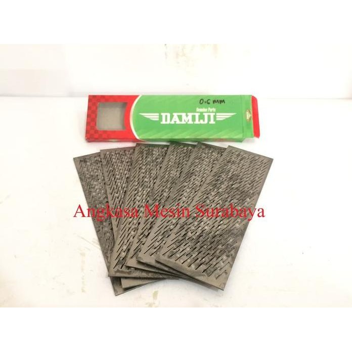 

Terlaris Saringan / Screen 0,6 Mm ( Pecah ) Gilingan Padi N70 Damiji