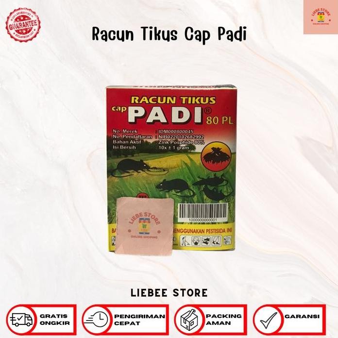 

Terlaris Racun Tikus Cap Padi