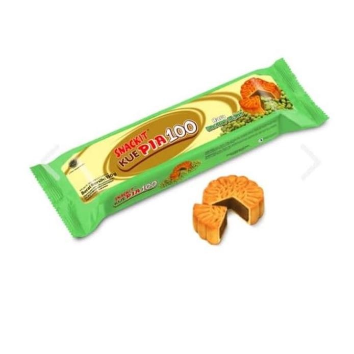 

Terlaris Snackit Kue Pia 100 Kacang Hijau 150G