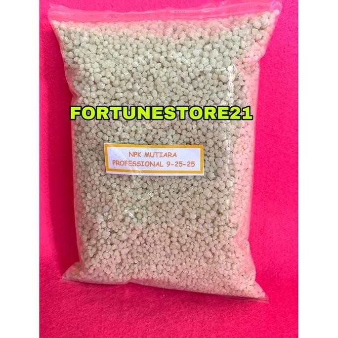 

Terlaris Pupuk Npk Mutiara Professional 9-25-25 Repack 500 Gram