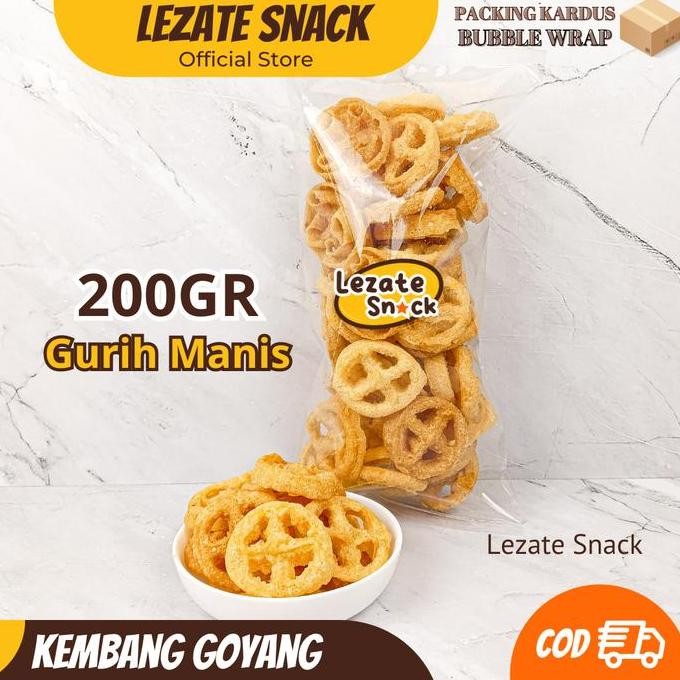 

Terlaris Kue Kembang Goyang 200Gr Gurih Manis Murah / Kue Kripik Kembang Seroja Rasa Wijen Khas Betawi