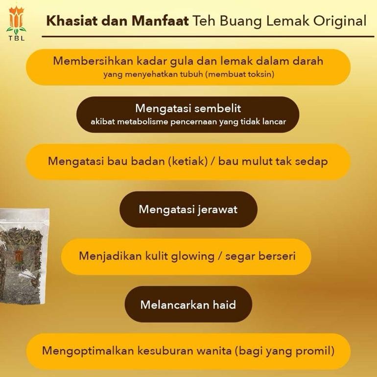

Promo / Terlaris Teh Buang Lemak Original Terbaik