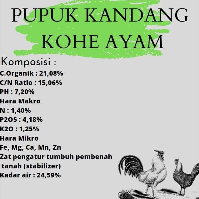 

Terlaris Pupuk Kandang Ayam 20Ton Khusus Bandung Area