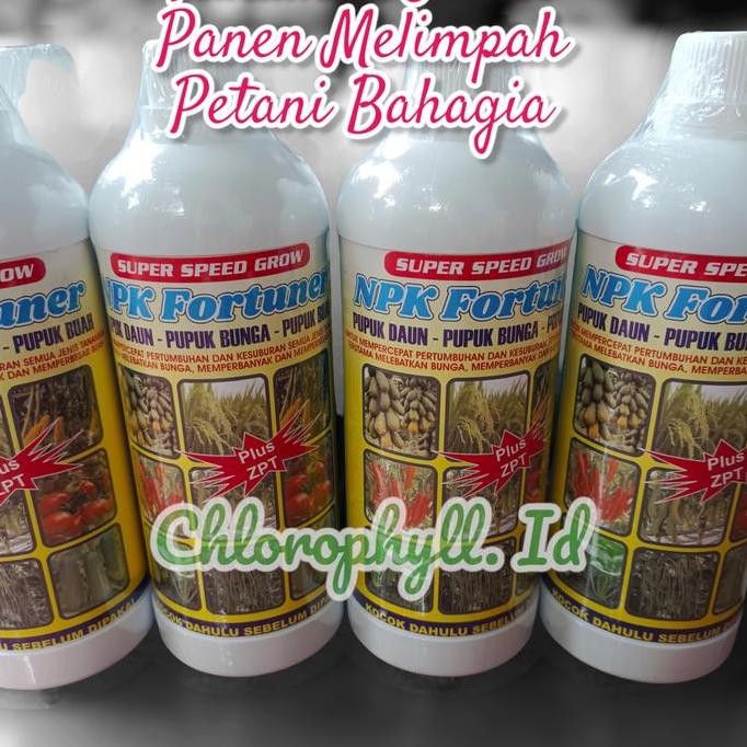 

Terlaris Npk Cair Fortuner Plus Zpt 1.000Ml | Pupuk Daun Pupuk Bunga Pupuk Buah