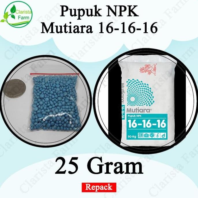 

Terlaris Pupuk Npk Mutiara 16-16-16 Repack Cap Meroke