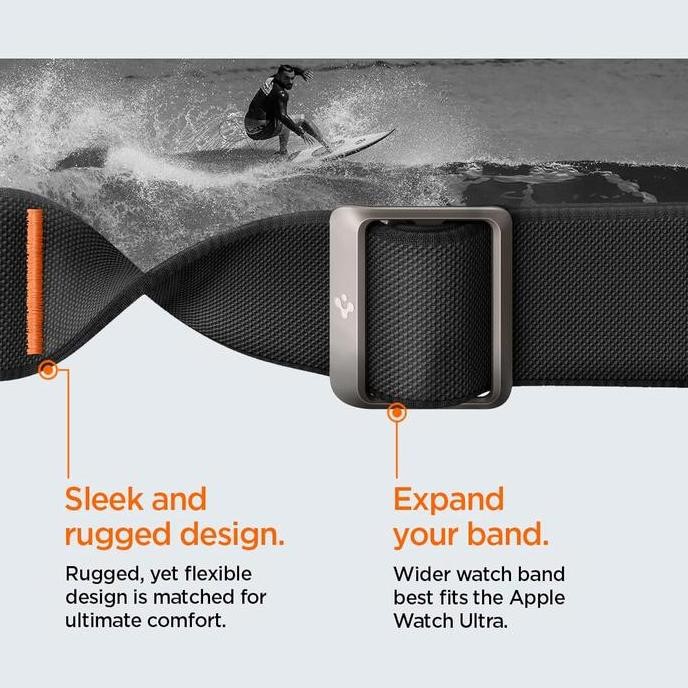 TERBARU - Strap Apple Watch iWatch Ultra 49mm Spigen Watch Band Lite Fit Loop