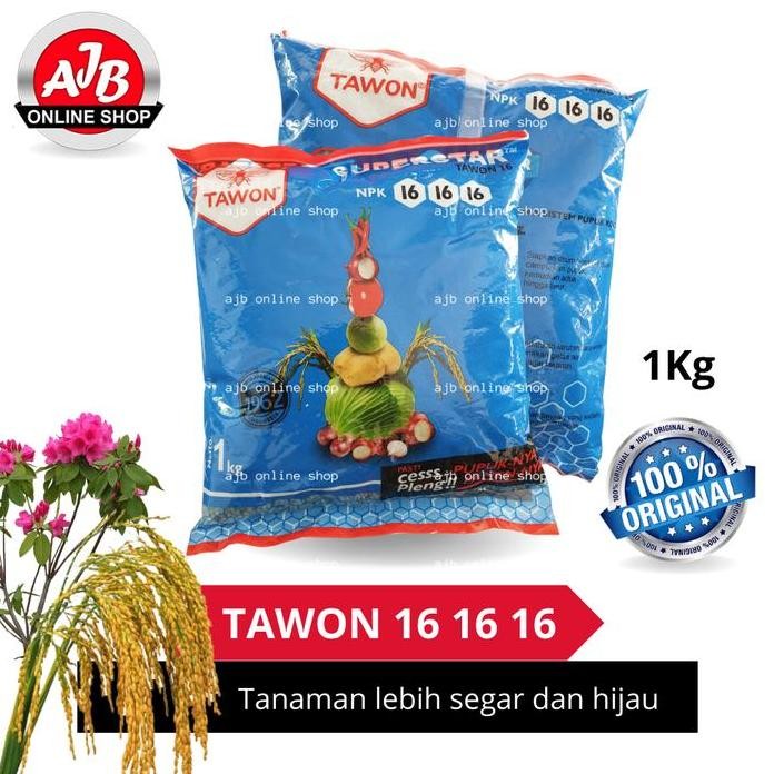 

Terlaris Pupuk Npk Cap Tawon 16 16 16 Isi 1Kg Kemasan Pabrik Dapat Meningkatkan Produksi Serta Meningkatkan Kualitas Panen
