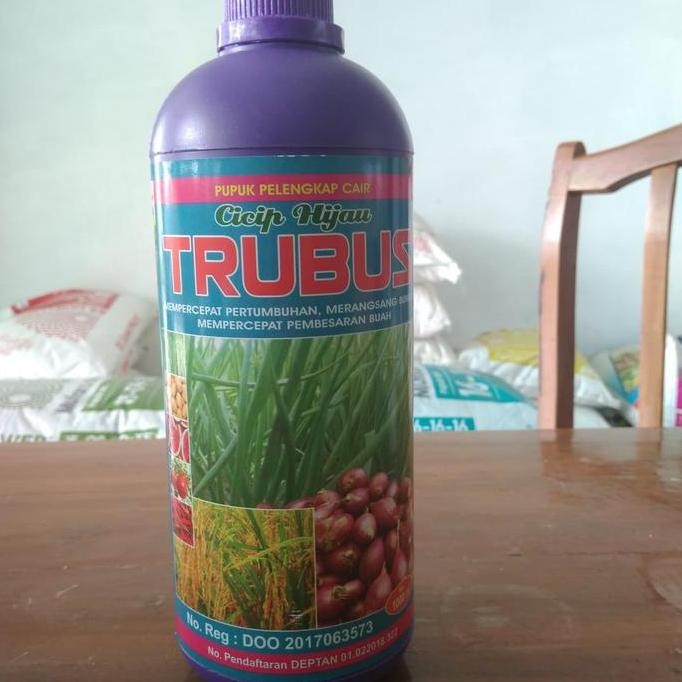 

Terlaris Pupuk Cair Trubus 1Lt, Kandungan Npk Lengkap (Nutrisi U/ Hidroponik)