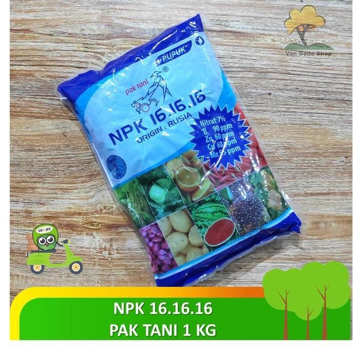 

Terlaris Pupuk Npk Pak Tani 16 16 16 Kemasan Original Pabrik 1 Kg