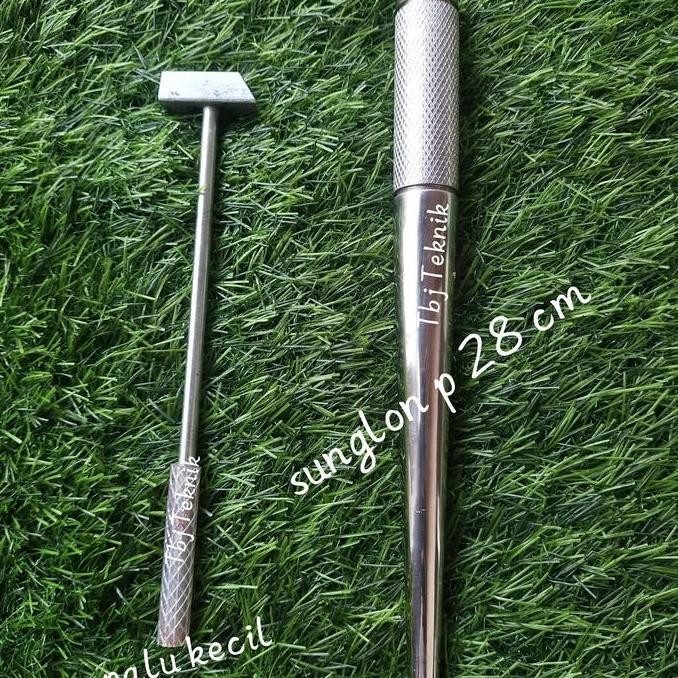 Terjangkau Sunglon Besi+Palu Kecil Alat Ukur Cincin