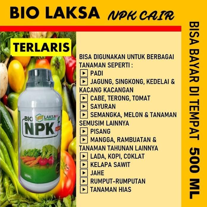 

Terlaris Pupuk Kalsium Cabe Terbaik Npk Laksa 500 Ml - Obat Pelebat Cabe Rawit, Cabai Setan