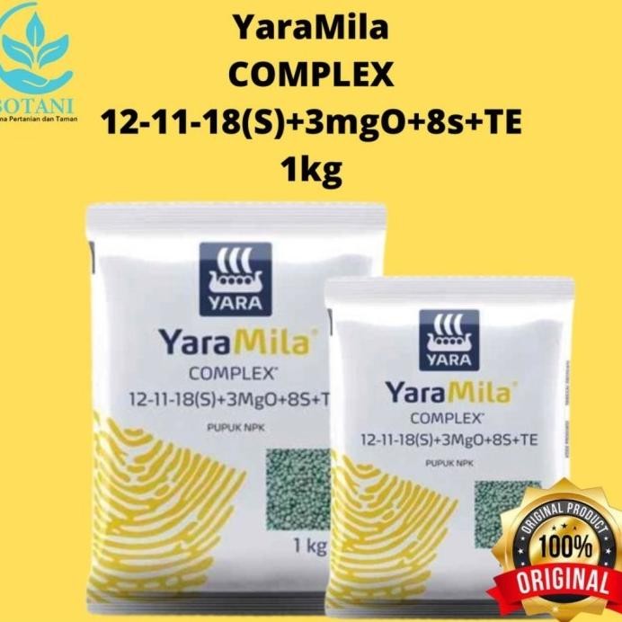 

Terlaris |Executive| Pupuk Yaramila Complex 1Kg Kemasan Asli Pabrik Npk Complex