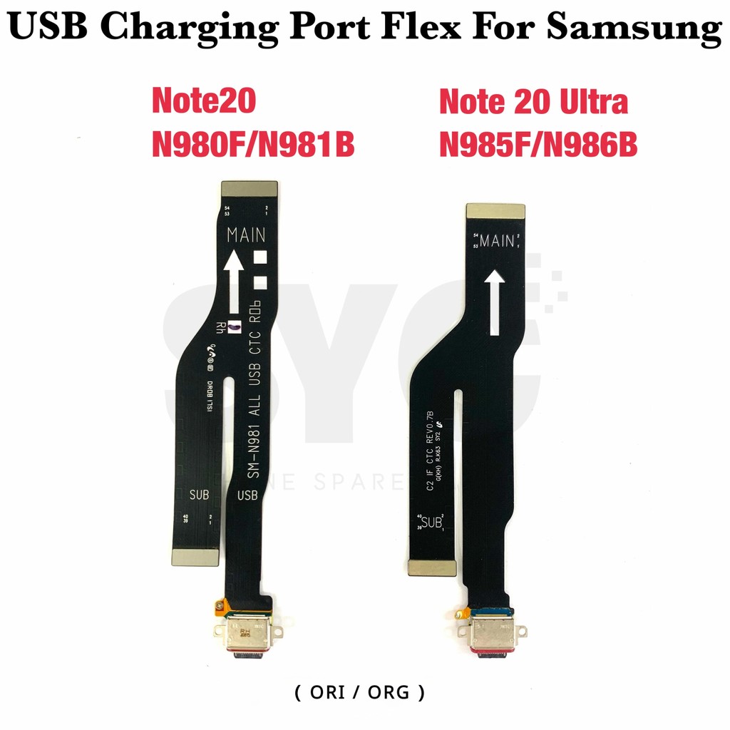 

Asli untuk samsung note 20 note 20 ultra 5g papan pengisi daya usb port dock suku cadang perbaikan k