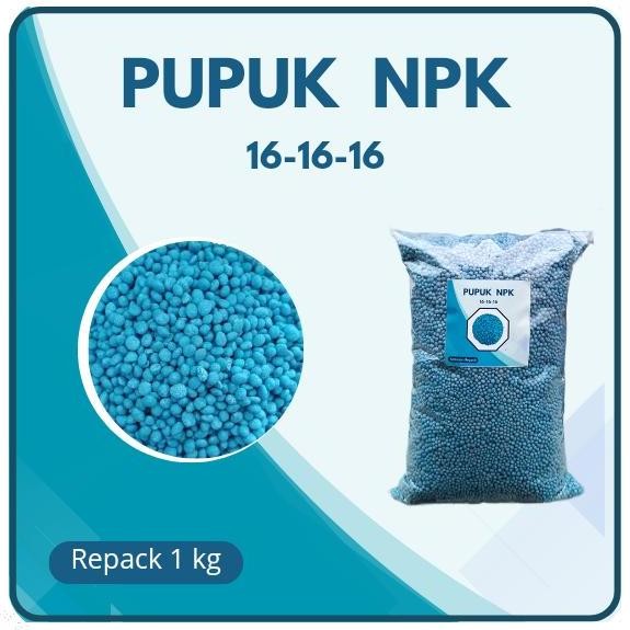 

Terlaris Pupuk Npk Mutiara 16-16-16 Kemasan 1 Kg Repack