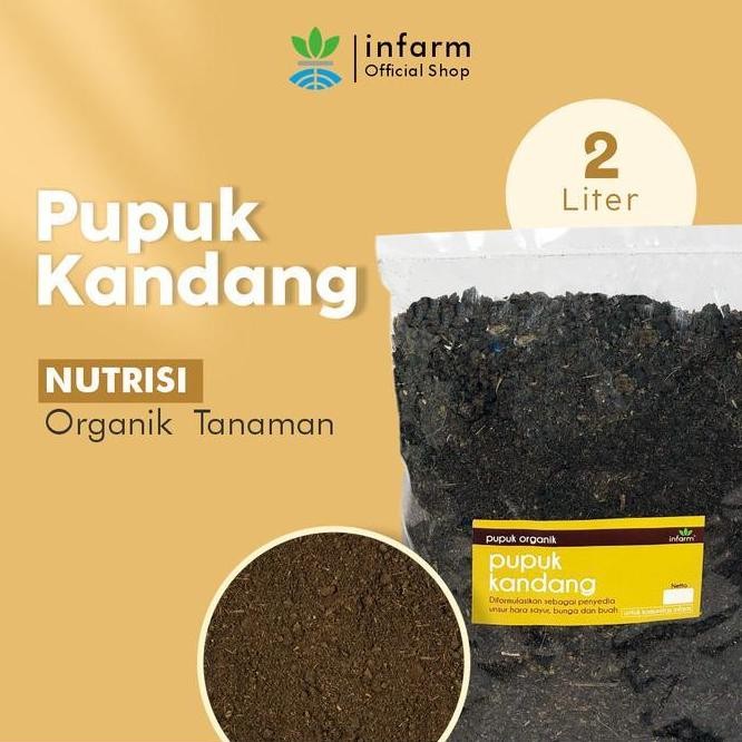 

Terlaris New Media Tanam Organik Pupuk Kandang 2,5 Liter Infarm 100% Ori