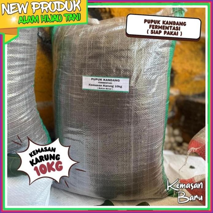 

Terlaris Aht - 1 Karung Pupuk Kandang Fermentasi Siap Pakai - Karung 10 Cocok Untuk Segala Jenis Tanaman