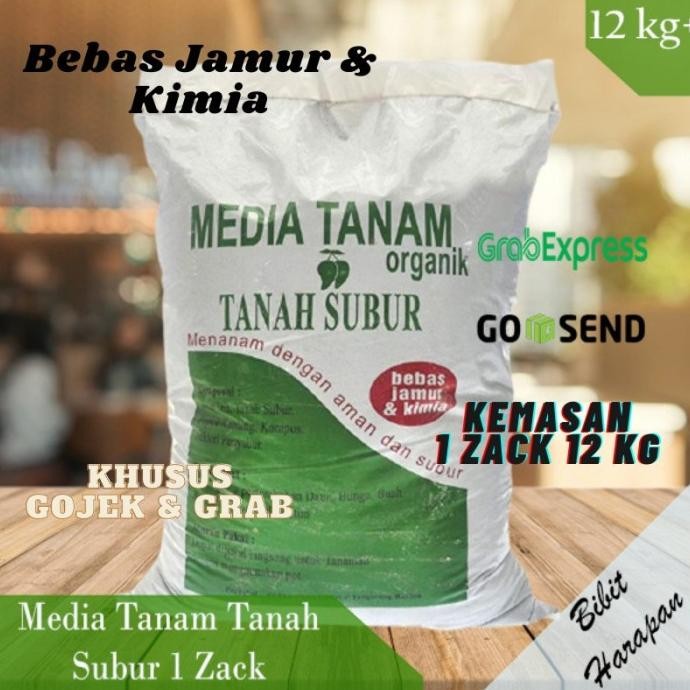 

Terlaris Media Tanam Tanah Subur 1 Zack Pupuk Kandang Pupuk Kompos Gojek Grab