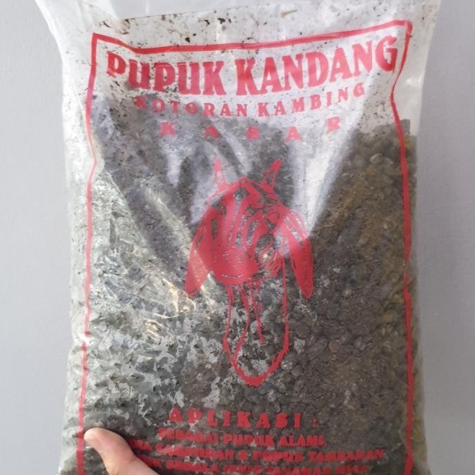 

Terlaris Pupuk Kandang Organik Super Kotoran Kambing Butir 1 Pack 1.3Kg ++