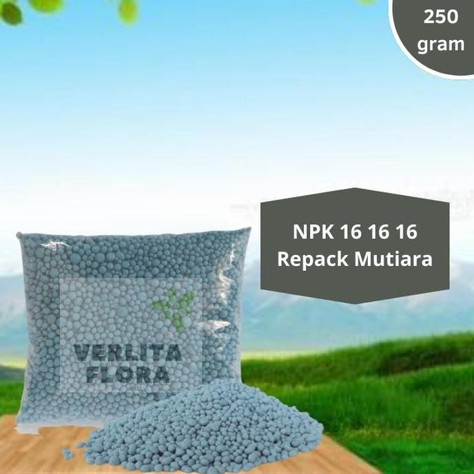 

Terlaris Pupuk Npk Mutiara 16 16 16 250Gram