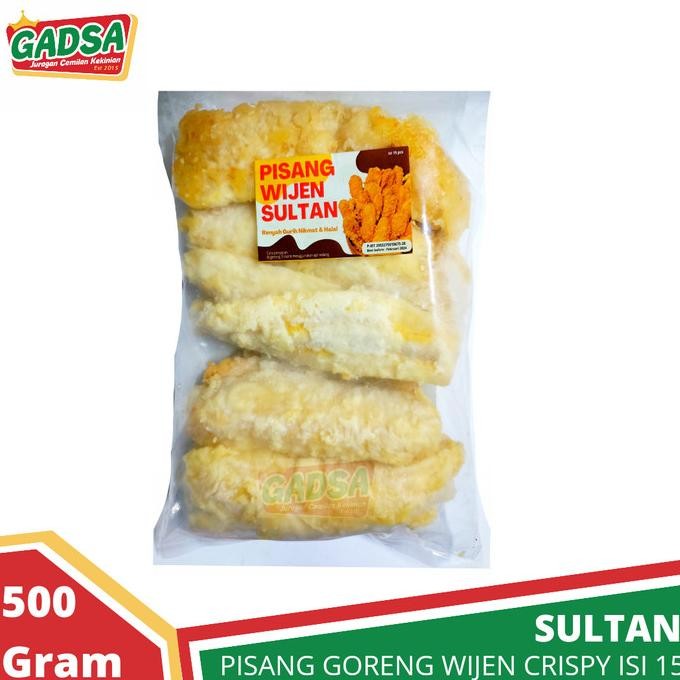 

Terlaris Pisang Goreng Wijen Crispy Isi 15