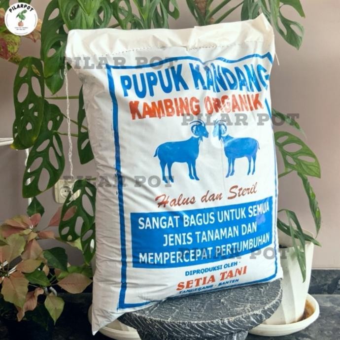 

Terlaris |Executive| Pupuk Kandang Kambing Biru Organik Halus Dan Steril -