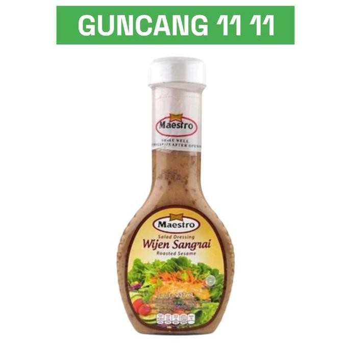 

Terlaris Saus Salad Dressing Rasa Wijen Sangrai 237 Ml Kemasan Botol Roasted Sesame Bahan Selai Organik Manis