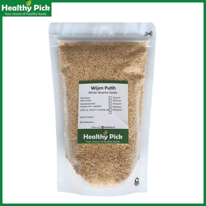 

Terlaris Wijen Putih Sesame 1Kg / 1000Gr