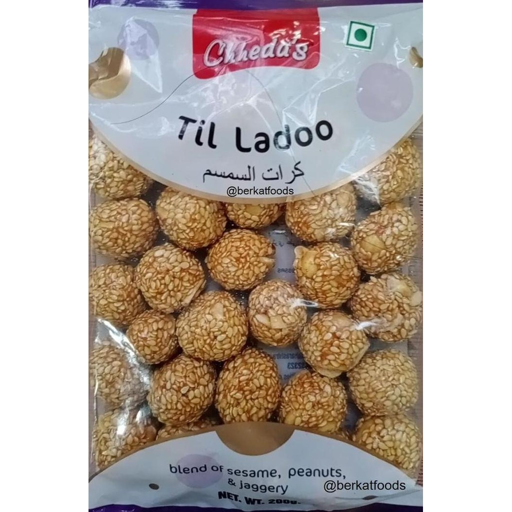 

Terlaris Til Ladoo Chheda'S / Cemilan Manisan Wijen India Laduu Sesame Chhedas