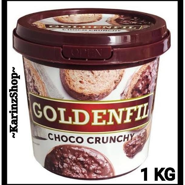 

Produk Baru!! GOLDENFIL CHOCO CRUNCHY 1 kg Selai Cokelat Chocolate Jam