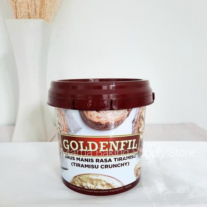 

Produk Baru!! GOLDENFIL Selai Filling Jam Kopi TIRAMISU Crunchy Goldenfil Jam 1 Kg