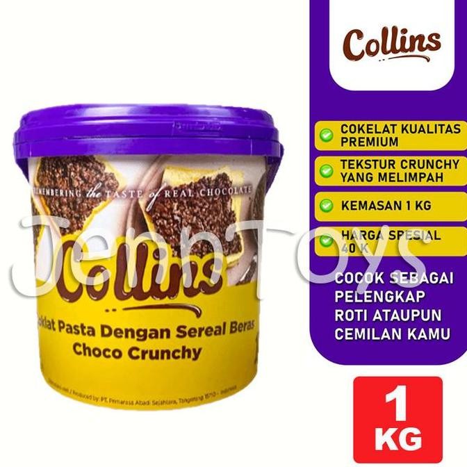 

Produk Baru!! ** COLLINS CHOCO CRUNCHY 1KG [JAKARTA] coklat selai