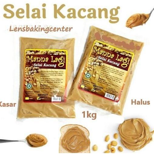 

Produk Baru!! Selai Kacang Manna Lagi 1kg | Sele Kacang MannaLagi ManaLagi Mana Lagi 1 kg