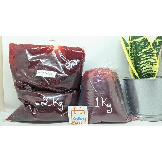 

Produk Baru!! SELAI STRAWBERRY / STRAWBERRY FILLER MORIN REPACK 1KG