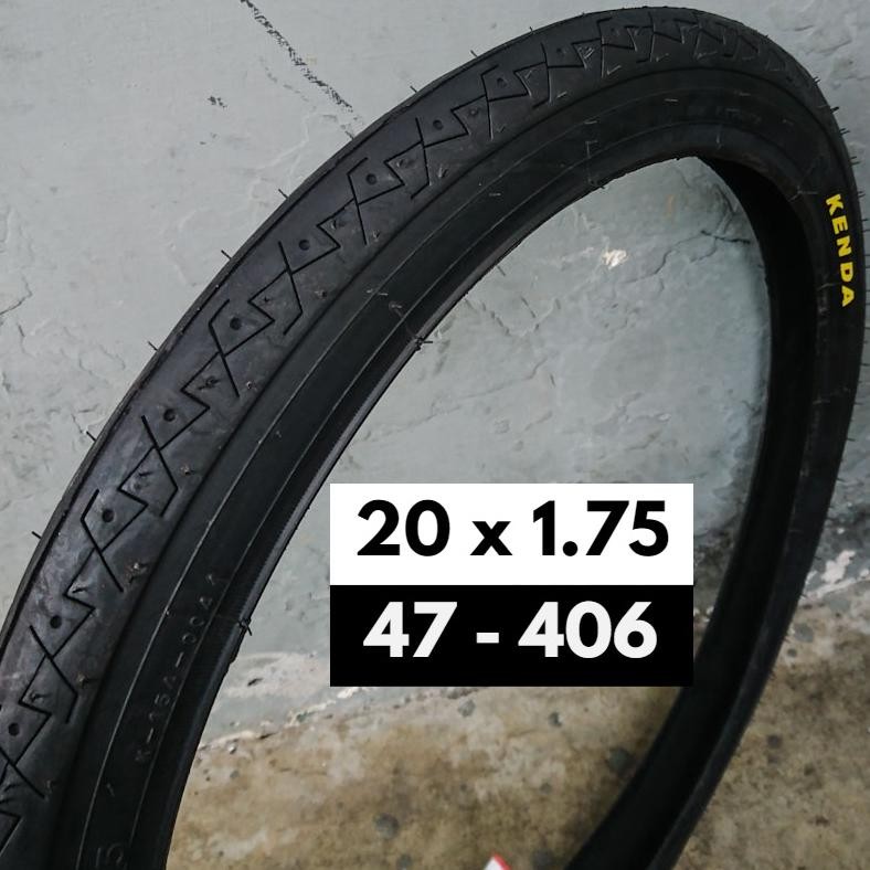 Ban Luar Kenda Sepeda Lipat Mini 20 x 1.75 ETRTO 47 - 406 K154 AST