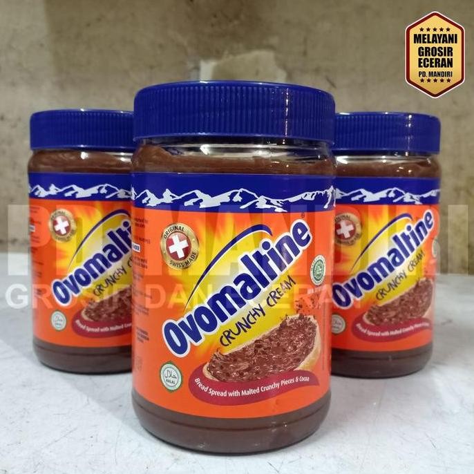 

Produk Baru!! OVOMALTINE CRUNCHY CREAM 680 GR / SELAI OLES COKELAT