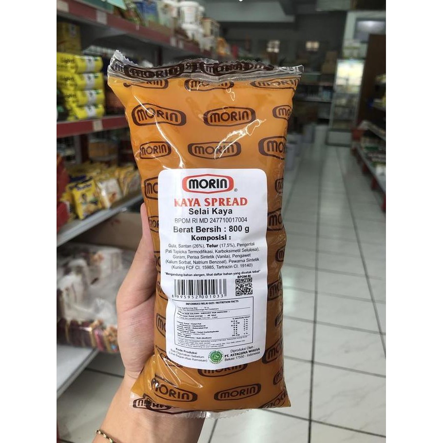 

Produk Baru!! Srikaya filling selai morin 800 gram kaya roti bread oles isian