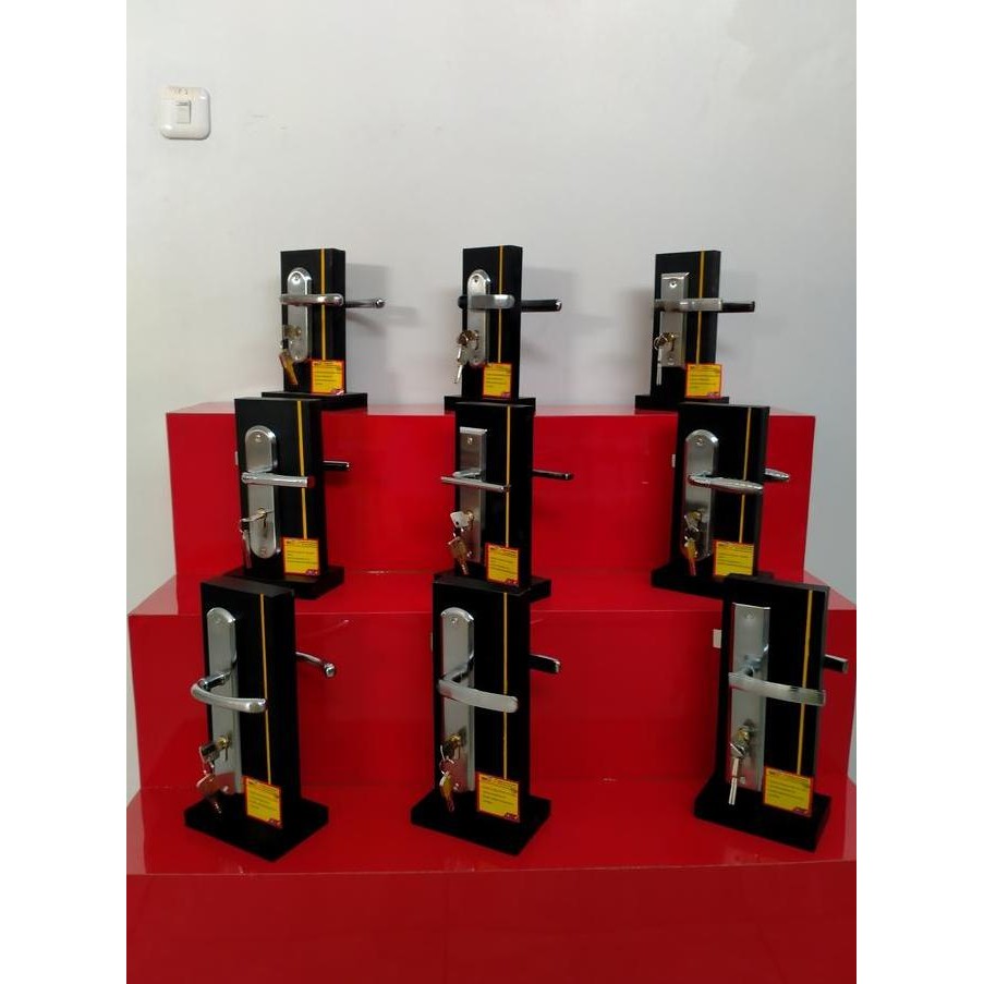 Paket Handle Pintu set Unikey HRE 219.51 Original, gagang handel pintu