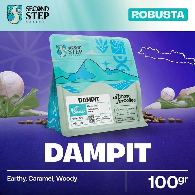 

KOPI ROBUSTA DAMPIT MALANG COFFEE ROAST BEAN ESPRESSO 100G BIJI BUBUK TERMURAH
