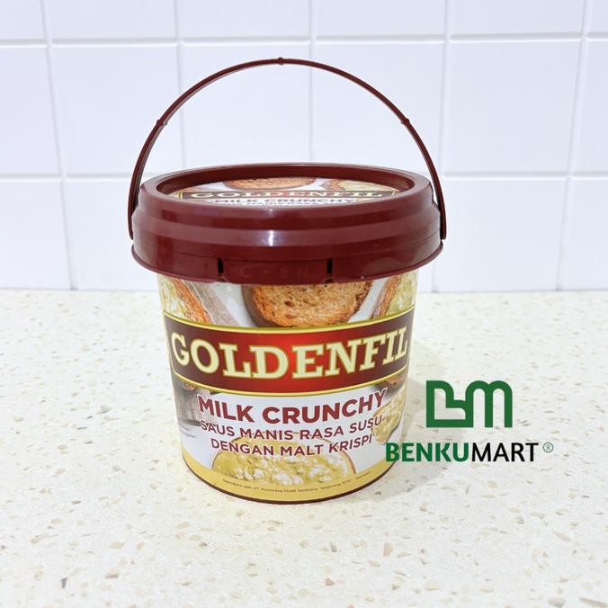 

Produk Baru!! Selai Roti Goldenfil Milk Crunchy 1kg | HALAL