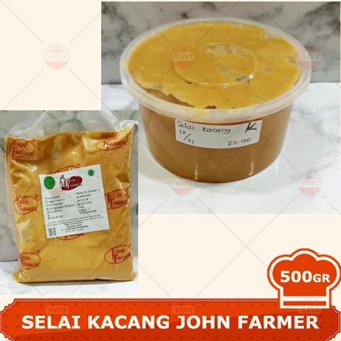 

Produk Baru!! SELAI KACANG JOHN FARMER PEANUT BUTTER 500GR REPACK