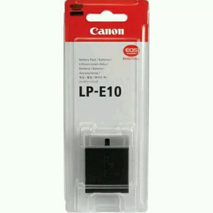 baterai canon lp-e10 battery lpe10 1100d 1200d 1300d 1500d 2000d 3000d ori -