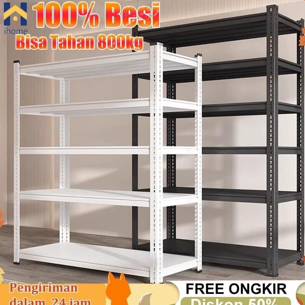 Rak Susun Serbaguna Rak Besi Rak Besi Siku 5 Susun Rak Aquarium Rak Serbaguna Rak Besi Siku
