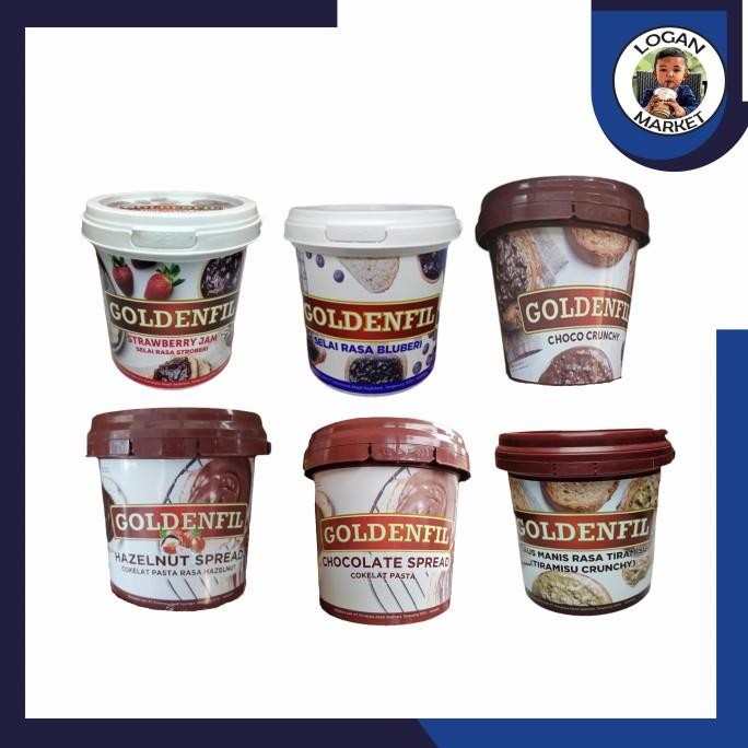 

Produk Baru!! Goldenfil Goldenfill 1kg Choco Crunchy Selai Coklat Tiramisu & Other