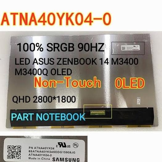 Led Asus Zenbook 14 M3400 M3400Q