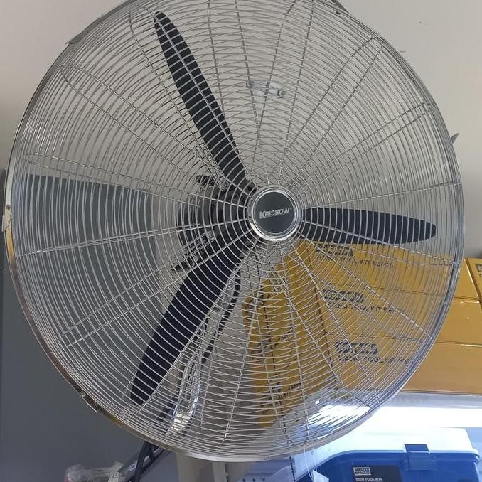 KRISBOW KIPAS ANGIN DINDING INDUSTRIAL 24 INCH DENGAN REMOTE