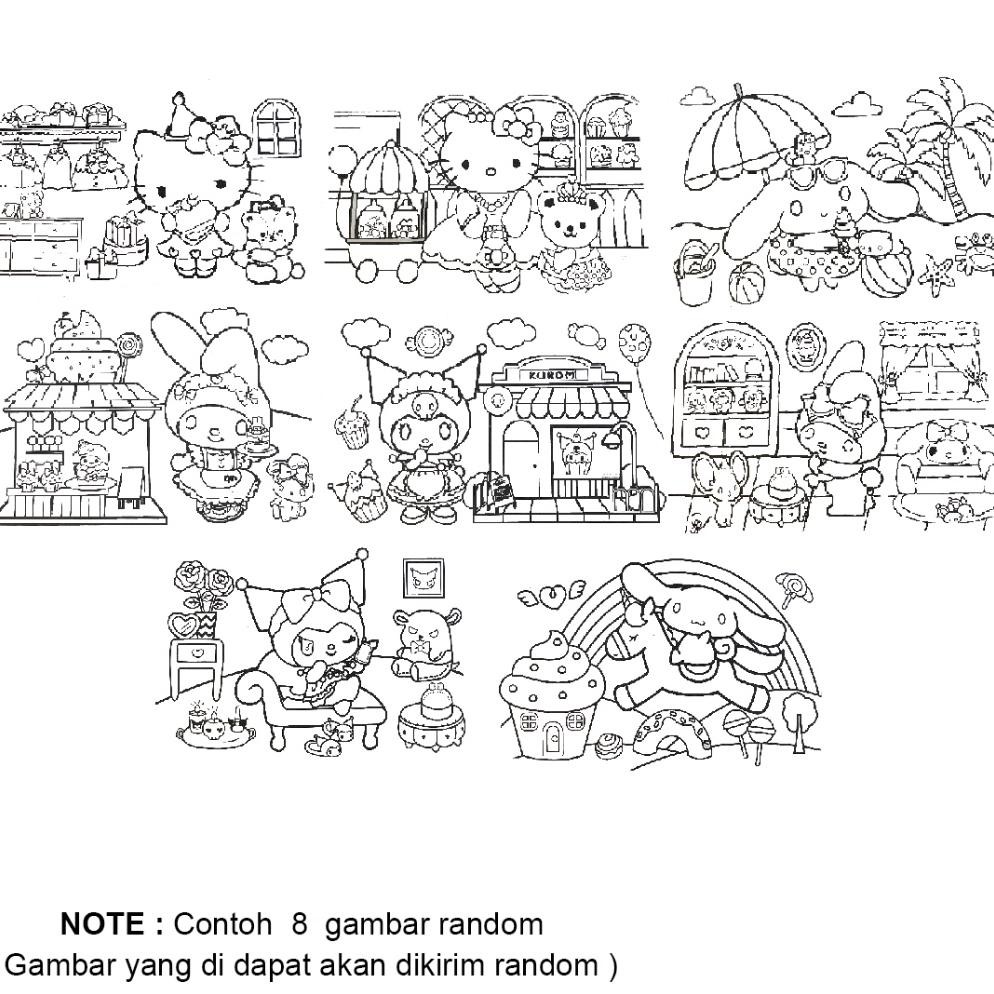 

Ter-46 Uj-32 Alat Mewarnai Anak Set/ Plastic Crayon Lengkap/ Alat Tulis Kertas Mewarnai Anak Lengkap 8857B Original