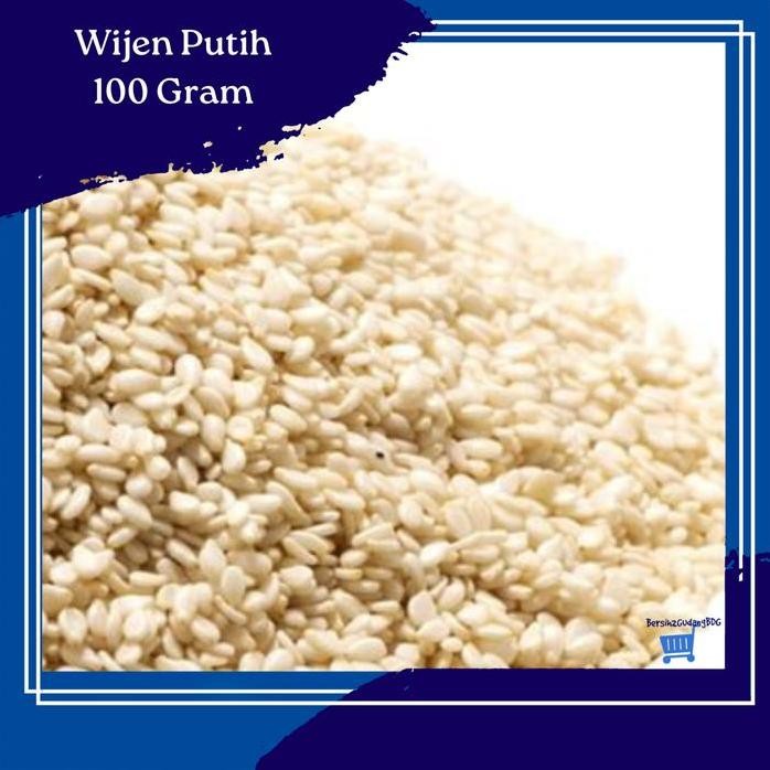 

Terlaris Wijen Putih Kualitas Premium 100 Gram / White Sesame Seed / Biji Wijen Putih Repack 100 Gr